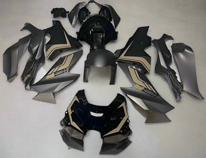 Kawasaki ZX10RR Fairings (2021-2025) Matte Black, Brown, Black at KingsMotorcycleFairings.com
