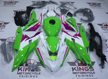 Kawasaki ZX4R Fairings (2019-2025) Green, White, Pink from KingsMotorcycleFairings.com
