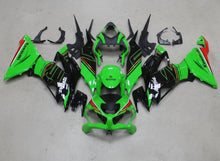 Kawasaki ZX6R Fairings (2019-2023) Green, Black, Red, White at KingsMotorcycleFairings.com