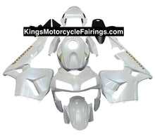 KingsMotorcycleFairings.com - Honda CBR600RR (2003-2004) White, Gold Fairings
