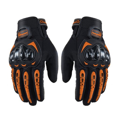 Shop Orange, Black RT Motorcycle Gloves from KingsMotorcycleFairings.com