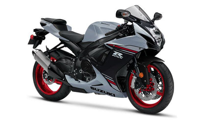 SUZUKI GSXR600 Fairing Kit (2025-2026) Matte Gray, Black, Red from KingsMotorcycleFairings.com