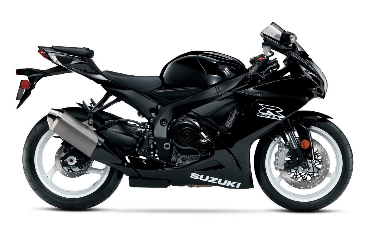 SUZUKI GSXR600 Fairings (2011-2024) Black, White at KingsMotorcycleFairings.com