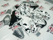 SUZUKI GSXR600 Fairing Kit (2025-2026) White, Black, Gray Camouflage from KingsMotorcycleFairings.com
