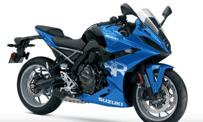 Suzuki GSX-8R Fairing Parts (2024-2025) Blue, Gray at KingsMotorcycleFairings.com