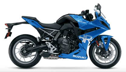 Suzuki GSX-8R Fairing Parts (2024-2025) Blue from KingsMotorcycleFairings.com