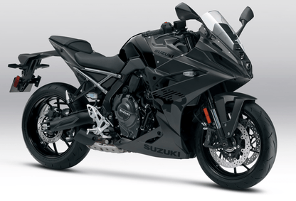 Suzuki GSX-8R Fairing Parts (2024-2025) Matte Black at KingsMotorcycleFairings.com