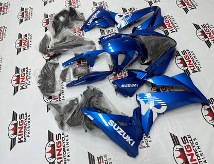 Suzuki GSX-8R Fairing Set (2024-2025) Blue, White at KingsMotorcycleFairings.com
