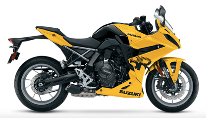 Suzuki GSX-8R Fairings (2024-2025) Yellow from KingsMotorcycleFairings.com