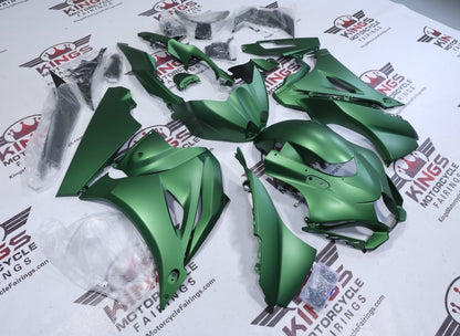 Suzuki GSX-R1000 Fairings (2017-2025) Matte Army Green at KingsMotorcycleFairings.com