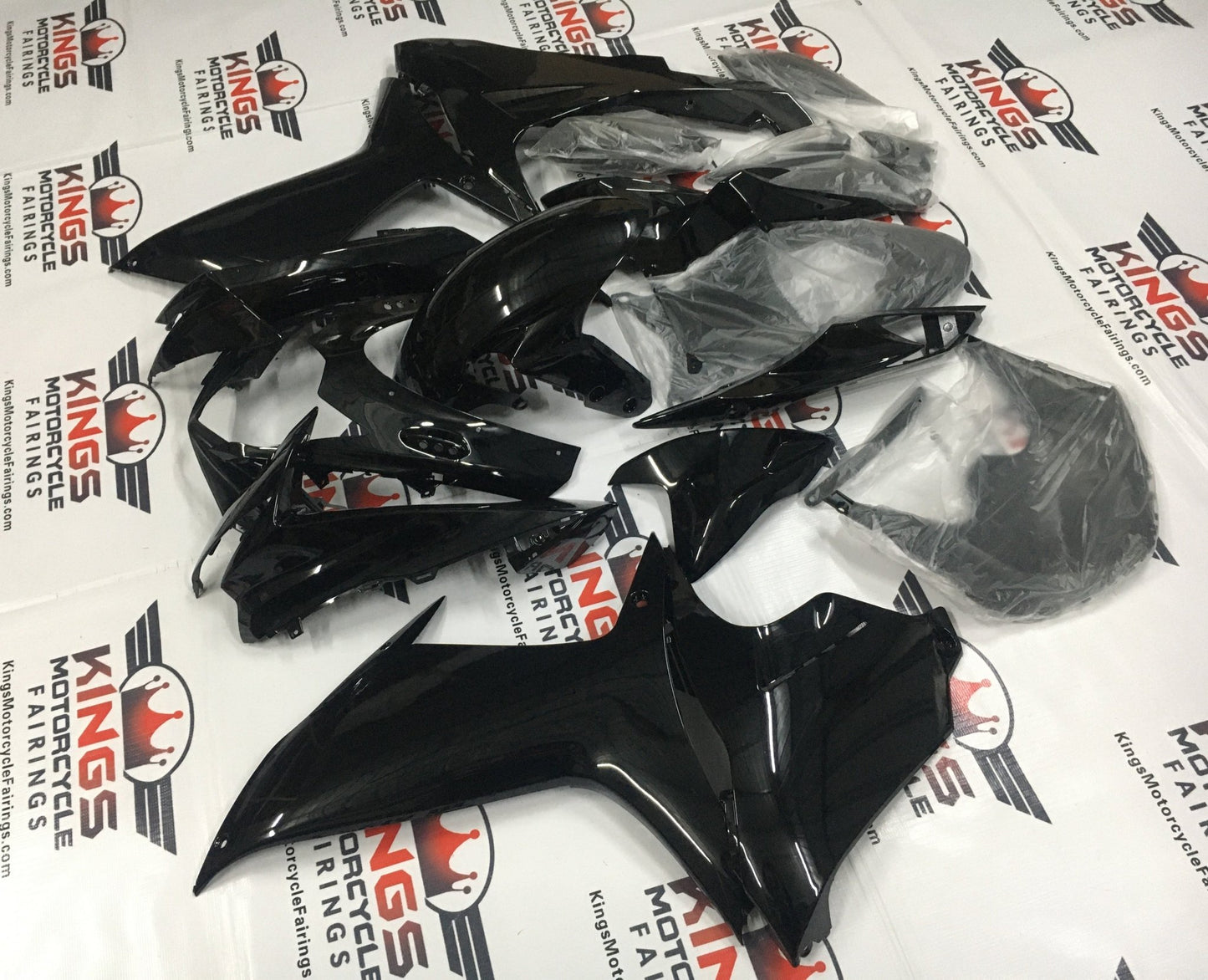 Suzuki GSX-R600 Fairing Kit (2025-2026) Gloss Black at KingsMotorcycleFairings.com 