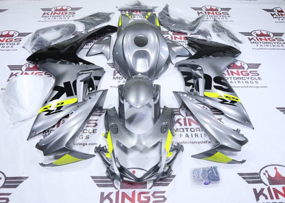 Suzuki GSX-R600 Fairings (2025-2026) Gray, Neon Yellow, Black from KingsMotorcycleFairings.com