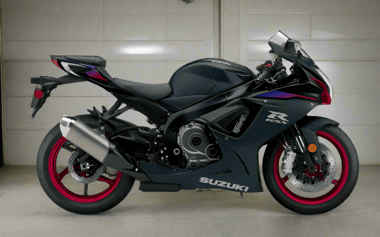 Suzuki GSX-R600 Fairings (2025-2026) Matte Black, Gray, Red, Blue from KingMotorcycleFairings.com