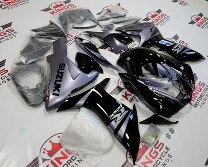 Suzuki GSX-R750 Fairing Set (2025-2026) Black, Gray at KingsMotorcycleFairings.com
