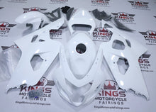Suzuki GSX-R750 Fairings (2004-2005) White Gloss at KingsMotorcycleFairings.com