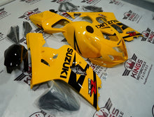 Suzuki GSX-R750 Fairings (2004-2005) Yellow, Black, Red at KingsMotorcycleFairings.com