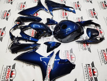 Suzuki GSX-R750 Fairings (2025-2026) Blue Faux Carbon Fiber from KingsMotorcycleFairings.com