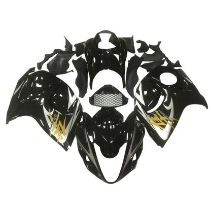 Suzuki GSX1300R Hayabusa (2008-2020) Black, Silver, Gold Fairings at KingsMotorcycleFairings.com