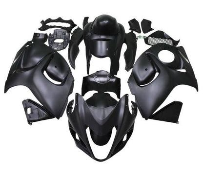 Suzuki GSX1300R Hayabusa (2008-2020) Matte Black Fairings at KingsMotorcycleFairings.com