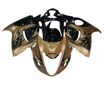 Suzuki GSX1300R Hayabusa Fairings (2008-2020) Tan Sand, Black at KingsMotorcycleFairings.com