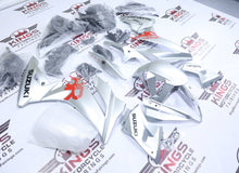 Suzuki GSX8R Fairing Kit (2024-2025) Silver Matte, Black, Red at KingsMotorcycleFairings.com