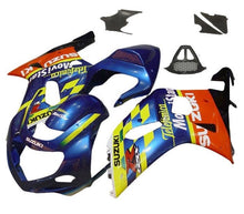 Suzuki GSXR1000 Fairings (2000-2002) Blue, Yellow Telefonica at KingsMotorcycleFairings.com