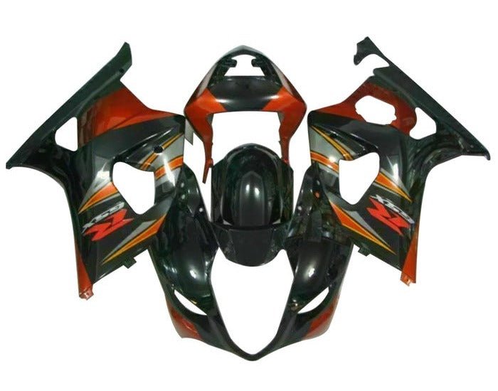 Suzuki GSXR1000 Fairings (2003-2004) Black, Red, Gray, Yellow at KingsMotorcycleFairings.com