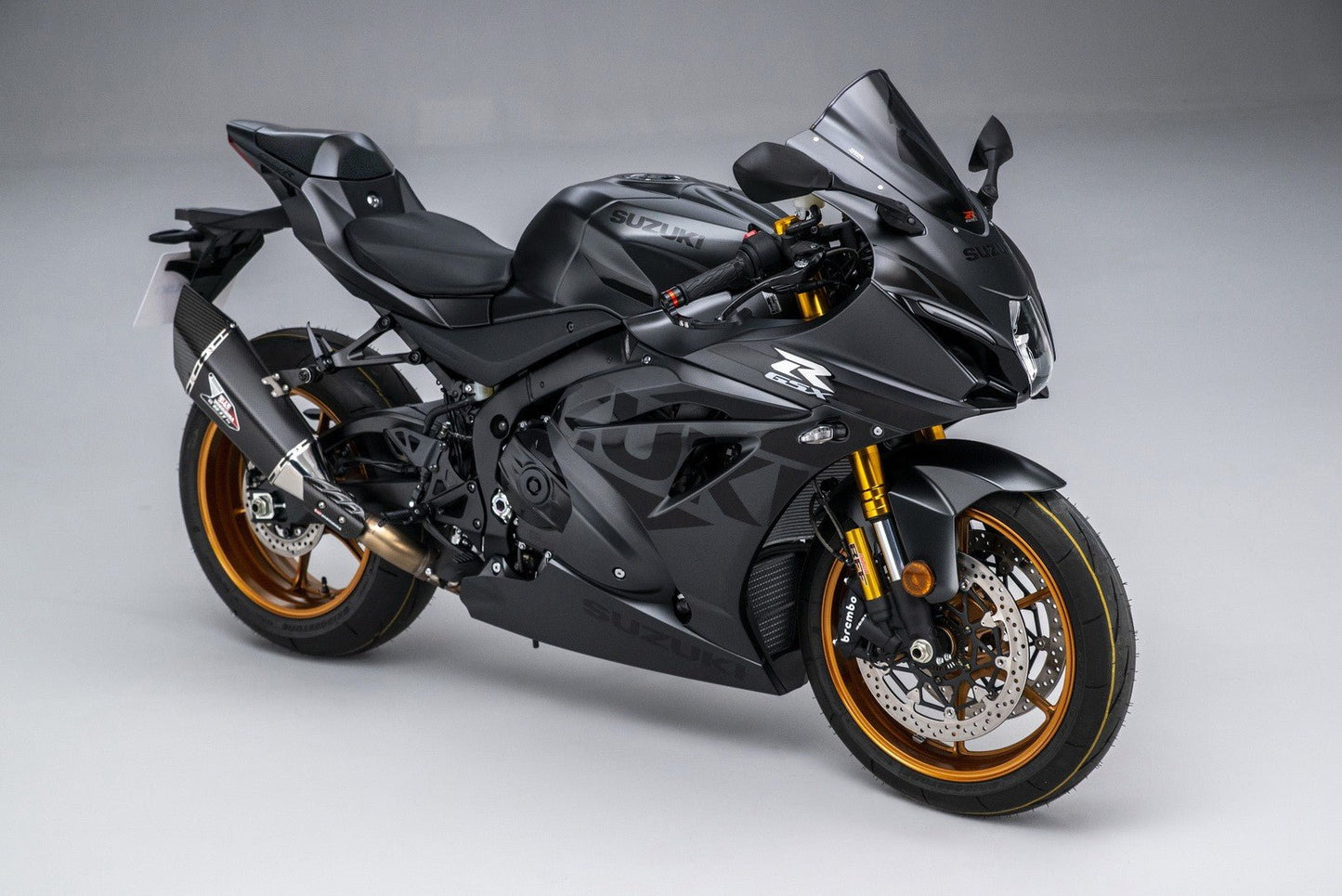 Suzuki GSXR1000 Fairings (2005-2006) Matte Black Phantom at KingsMotorcycleFairings.com