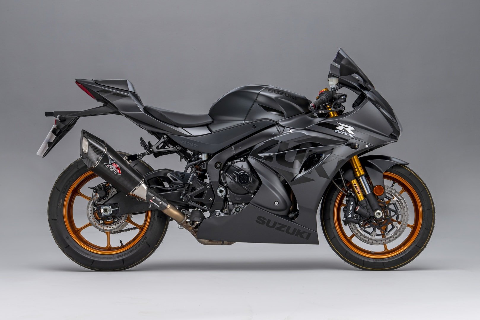 Suzuki GSXR 1000 Fairings (2005-2006) Matte Black Phantom at KingsMotorcycleFairings.com