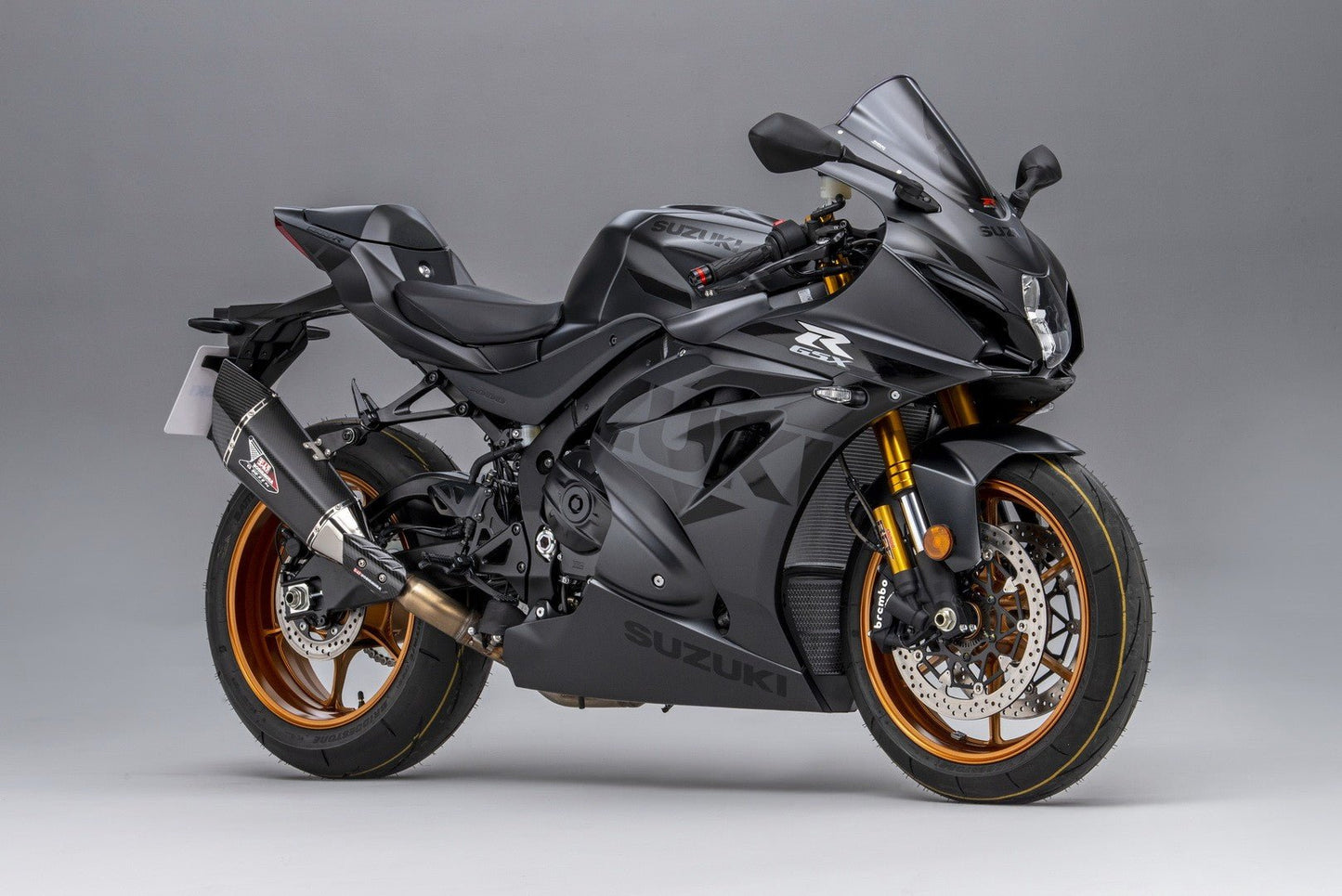 Suzuki GSXR1000 Fairings (2005-2006) Matte Black Phantom by KingsMotorcycleFairings.com