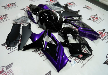 Suzuki GSXR 1000 Fairings (2007-2008) Purple, Black at KingsMotorcycleFairings.com