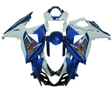 Suzuki GSXR1000 Fairings (2009-2016) Blue, White Original at KingsMotorcycleFairings.com