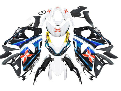 Suzuki GSXR 1000 Fairings (2009-2016) White, Black, Blue, X at KingsMotorcycleFairings.com