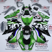 Suzuki GSXR1000 Fairings (2017-2025) Green, Black, White Motul at KingsMotorcycleFairings.com