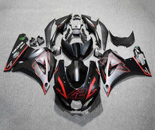 Suzuki GSXR 1000 Fairings (2017-2025) Matte Black, Red #42 at KingsMotorcycleFairings.com