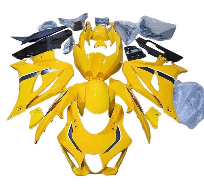 Suzuki GSXR1000 Fairings (2017-2025) Yellow at KingsMotorcycleFairings.com