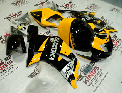 Suzuki GSXR 600 Fairing Kit (2000-2003) Yellow, Black, Silver at KingsMotorcycleFairings.com