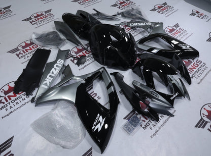 Suzuki GSXR600 Fairing Kit (2006-2007) Black, Silver, White from KingsMotorcycleFairings.com