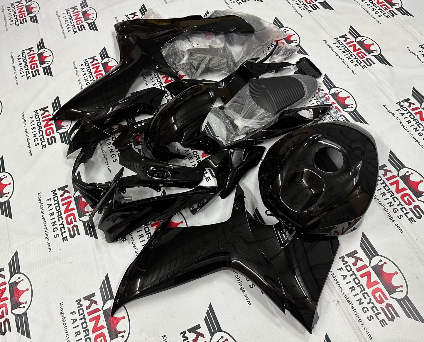 Suzuki GSXR600 Fairing Kit (2025-2026) All Black at KingsMotorcycleFairings.com