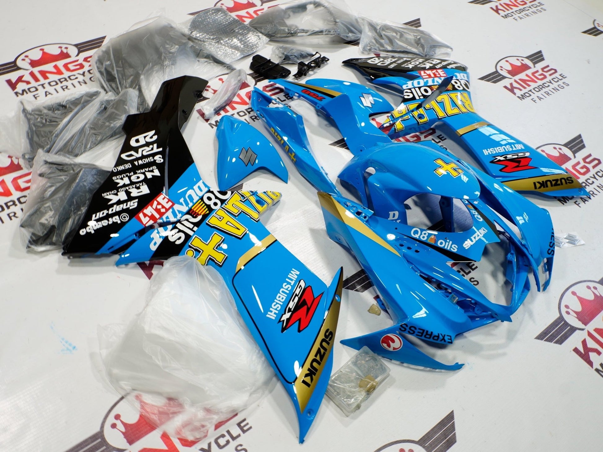 Suzuki GSXR600 Fairing Kit (2025-2026) Blue Rizla at KingsMotorcycleFairings.com