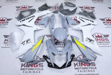 Suzuki GSXR600 Fairing Set (2011-2024) Matte Gray, Gloss White, Yellow, Black at KingsMotorcycleFairings.com