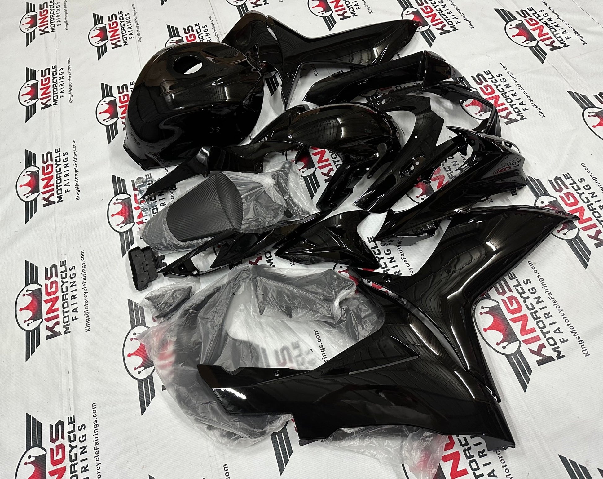 Suzuki GSXR600 Fairing Set (2025-2026) All Black at KingsMotorcycleFairings.com
