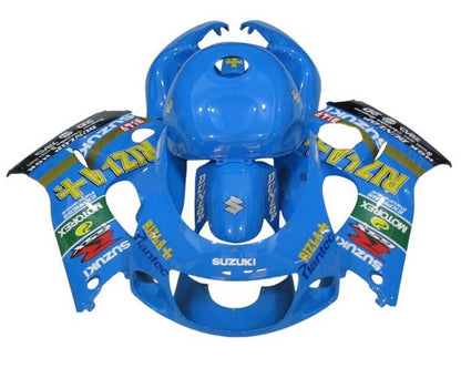 Suzuki GSXR 600 Fairings (1996-1999) Blue Rizla at KingsMotorcycleFairings.com