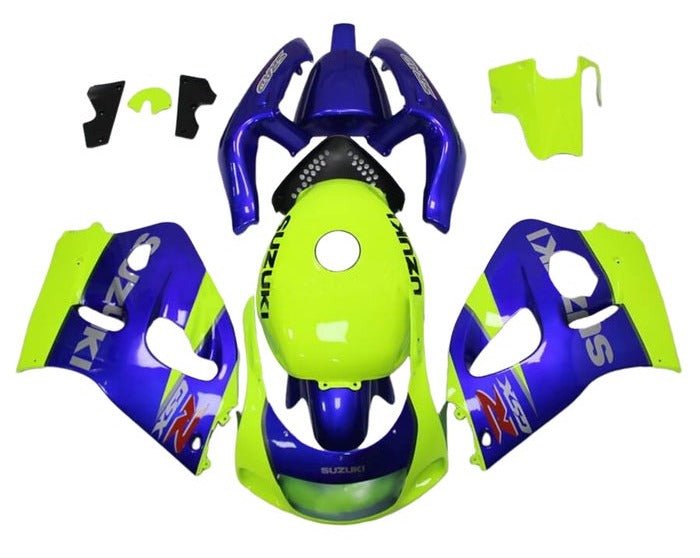 Suzuki GSXR 600 Fairings (1996-1999) Blue, Yellow at KingsMotorcycleFairings.com