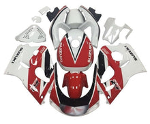 Suzuki GSXR 600 Fairings (1996-1999) Red, White, Black Stripe at KingsMotorcycleFairings.com