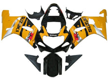 Suzuki GSXR 600 Fairings (2000-2003) Dark Yellow, Black, Silver from KingsMotorcycleFairings.com