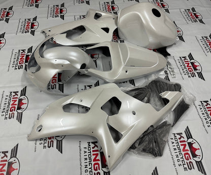 Suzuki GSX-R600 Fairings (2000-2003) Pearl White at KingsMotorcycleFairings.com