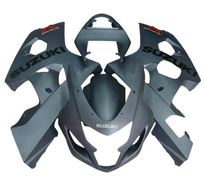 Suzuki GSXR600 Fairings (2004-2005) Matte Gray at KingsMotorcycleFairings.com