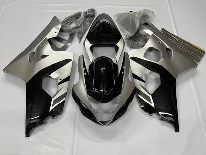 Suzuki GSXR600 (2000-2003) Silver, Black Fairings at KingsMotorcycleFairings.com