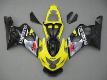Suzuki GSXR600 Fairings (2004-2005) Yellow, Silver, Black at KingsMotorcycleFairings.com